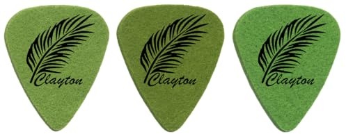 Clayton UKL/3 Plektren für Ukulele