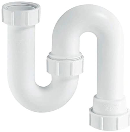 McAlpine SB10 1.25 75mm Water Seal Tubular Swivel 'S' Trap with Multifit Compression Outlet