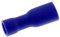 Lumonic 25x Flachsteckhülse 1,5-2,5mm² in blau I Flachsteckhülsen für Flachstecker 0,8mm x 4,8mm I Kabelschuhe Flachstecker vollisoliert