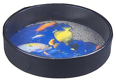 Fame 14 Ocean Drum, Vielseitige Ritual Percussion, Holz mit Kunststofffell, Entspannende Meeresklänge, Ideal als Handtrommel oder Shaker, Custom Farbe