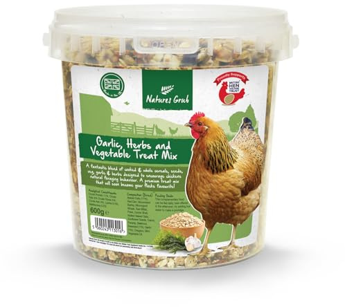 Natures Grub Garlic, Herbs and Vegetable Treat Mix 600 g