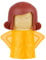 Angry Mom Microwave Cleaner - Angry Mom Mad Creay Mama Microwave Oven Cleaner High Temperature Steam Cleaning Equipment Tool Easily Crud Steam Cleans Add Vinegar and Water for Kitchen (Yellow)