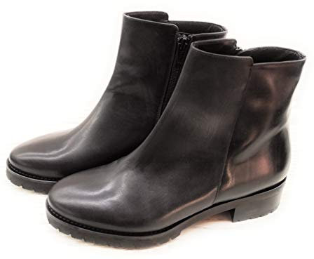 Luca Grossi 5808 Damenstiefelette Reißverschluss Schwarz Absatz 30, Schwarz , 36.5 EU
