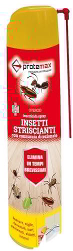 PROTEMAX INSETTICIDA per Insetti STRISCIANTI BOMBOLETTA Spray 500 ML