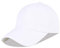 LANGZHEN Baseball Dad Cap 100% Baumwolle Passt Männer Frauen Klassische Verstellbare Plain Hat (Structured-White)