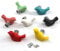 Zerniple Mix Color Ceramic Handle Pull Door knobs Cabinet Handles for Children's Room (7 Pieces)