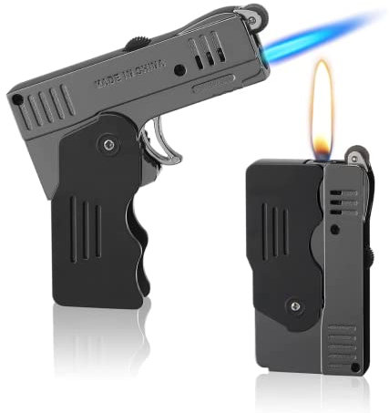 Deluisho Zinc Electric Lighter, Gas Lighter,