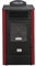 STUFE A PELLET ITALIA California 9KW 5 Étoiles WiFi | Poêle à Granulés avec Efficacité Certifié 92% Chauffe 80m² Autonomie 20H Programmable Contrôle WiFi 5 Puissances Design Compact Garantie 24M Rouge