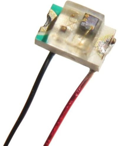 Modellbau Schönwitz 50248 LED SMD 0805 Blink LED mit Lackdraht (gelb) 1 Stück