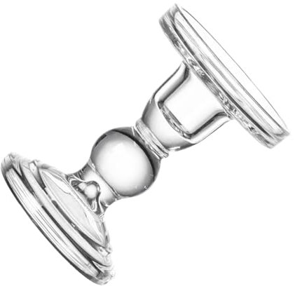 Ciieeo Glas-kerzenhalter Hoher Stil Für Kerzen Und Teelichter Geeignet Retro-Look Für Home Office Hochzeitsdekor Als Weihnachtsdeko Kaminsims Oder Kamin