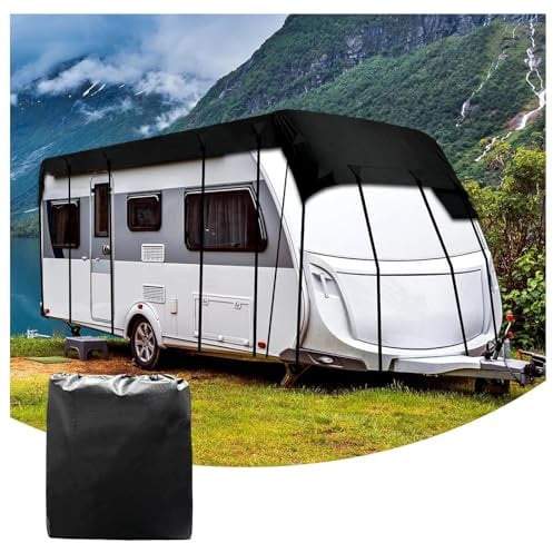 LFLIFENG Telo per Camper Tessuto Oxford 210D Copertura Camper Stoccaggio Pieghevole, Facile da Pulire Telo Copriauto da Esterno Telo Copertura,6.5m×3m