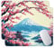 HHQGOUYG Mouse Pad, 15.7x11.8 in, 2 Pack Fuji Mouse Mat for Wireless Mouse, Computer Mouse Pad Gaming, Mouse Pad for Laptop, Gamer Mouse Pad, Laptop Desk Accessories, Office Decor for Women Q-273