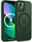 KPPIT für iPhone 12 Mini Hülle,iPhone 13 Mini Hülle [Kompatibel mit MagSafe] Magnetisch Handyhülle für iPhone 12 Mini/iPhone 13 Mini Case Dünn Cover Matt Transluzente Schutzhülle 5,4 Zoll,Grün