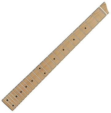 Maniglia per chitarra elettrica | Con tastiera in legno di rosa | Chiavi per chitarra testa senza testa con | Neck | Sostituzione della maniglia per chitarra con tastiera in palissandro