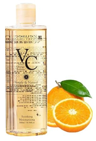 VC Toner - Korean Vitamin C Intensive Brightening and Hydrating for All Skin Types, Minimizes Pores & Soothes Dry Skin (1PCS)
