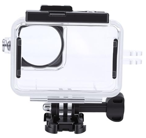 Naroote Action 6 Camera Box/Cover Symmetrical Locking Mechanism for Underwater Filming PC Material Ideal for Diving and Outdoor Adventures