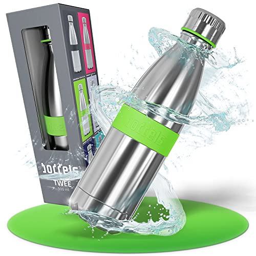 boddels Trinkflasche Twee 500ml - Deine Isolierflasche für jeden Anlass (Apfelgrün)
