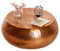 Riess Ambiente Handgearbeiteter Couchtisch Orient 80cm Kupfer im Classic Hammerschlag Design