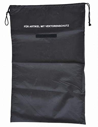 A B Original Bundeswehr Wäschesack Vektorenschutz Transportbeutel schwarz 50 x 80cm