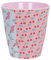 Overbeck and Friends Cherry Kirschen Melaminbecher rosa/grau/bunt 250 ml - Kindergeschirr Trinkbecher Kunststoff spülmaschinenfest BPA frei
