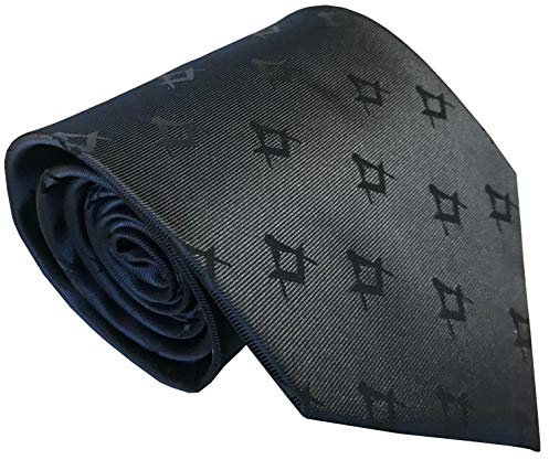 Great British Tie Club Freemasons Masonic Freimaurer Schwarz Krawatte