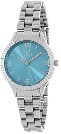 Marea Damen Armbanduhr in der Farbe Silber mit Edelstahlarmband, Gehäusedurchmesser: 30 mm, B41253/2