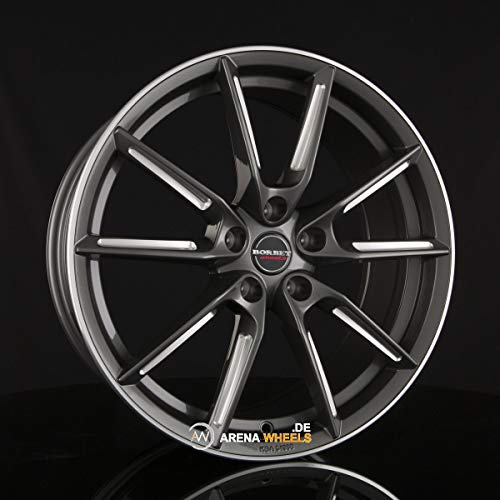BORBET LX 8.5J x 19 Zoll ET 37 LK 5x114.30 Alufelge Felge KBA NEU