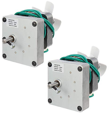 TuToy 50Hz 1.5/2.0 Rpm Moteur De Vis De Remplacement Pour Pit Boss Electric Wood Pellet Smoker Grill - # 001