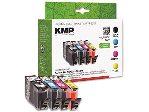KMP C66V Vorteilspack BK/C/M/Y komp. mit Canon PGI-5 / CLI-8