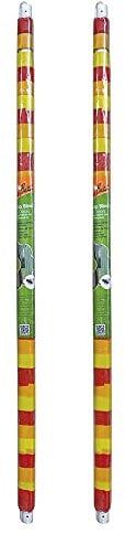 Zero In Strip Blinds for Doors – Plastic Walk-Through Door Curtain Strips - Fly Door Curtain Strips for Insect Control - Fits Standard Doors - Multipack x2, 90cm x 200cm