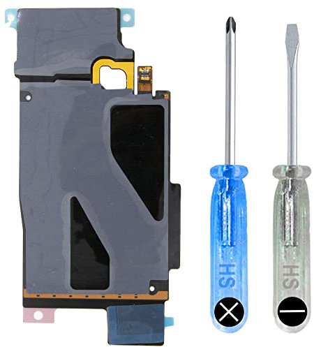 MMOBIEL Flexibles Qi-Kabel, kompatibel mit Samsung Galaxy Note/Note 10 Plus – 6,3 Zoll – 2019 Volumensteuerung für drahtloses Laden INCL Destornilladores