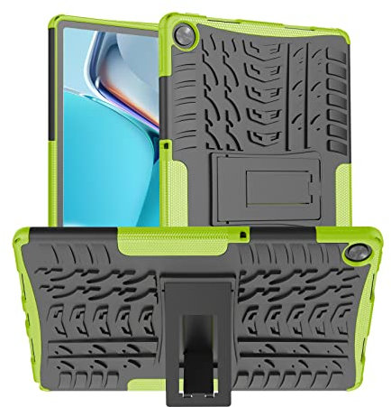 Dlahaby Funda para Realme Pad 10.4'', Carcasa en PC y TPU con Soporte Protección para Realme Pad 10,4 Pulgadas 2021 Tablet,Verde