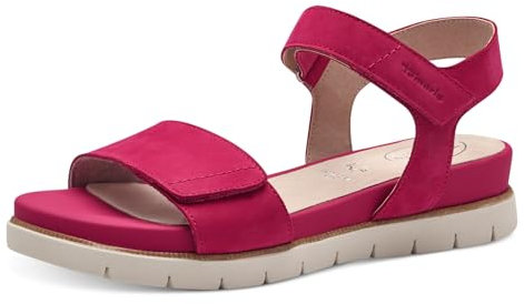 Tamaris 8-88710-42, Sandali con zeppa Donna, Fucsia, 37 EU