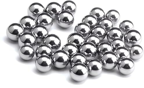 SYDARSYN 304 Edelstahl Kugeln Stahlkugeln Kugellager Metallkugeln 8mm (50 Stück)