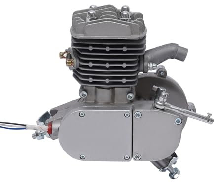 czyuRachel Motorfahrrad, 80 cc, Motormotor, 2-Takt-Motor, 20 l, Kühlungs-Set, 2,2 kW, für Mountainbikes, Rennräder, Kreuzfahrten