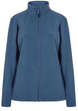Mukua Perth Donna Giacca in Pile, Blu Glaciale, S