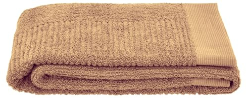 Zone Denmark Classic Handtuch, weiches Handtuch mit hoher Saugfähigkeit, 100% Baumwolle, 100 x 50 cm, Mandarine