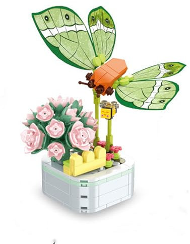 NBFBA Mini Bloques de Construcción, 226 Piezas Mariposa Juego de Construcción, Juguete Educatio, La elección niños y Adultos