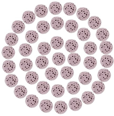 HAWILLOSCH Diffusorperlen Fürs Auto Vulkangestein Dekorative Perlen 6–20 Mm 50 Stück Im Set