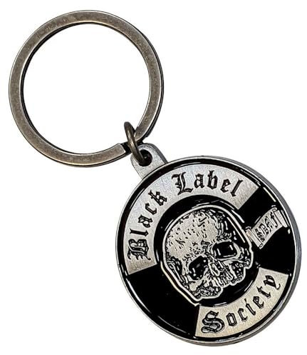 Rock Off officially licensed products Black Label Society SDMF Band Logo Keychain Keychain One Size