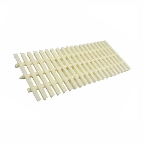 Überlaufgitter Für Schwimmbadablauf, Kunststoff Ablaufgitter, Bodenablaufdeckung, Für Einfahrten, Terrasse, Pooldecks Und Gewerbebereiche(18x100cm-5 pieces)