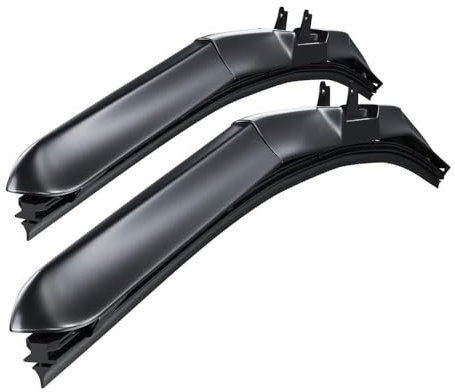 Mossa Vordere Scheibenwischer kompatibel mit VW Volkswagen Tiguan II (01.2016-2020) - Wischerblätter Hybrid