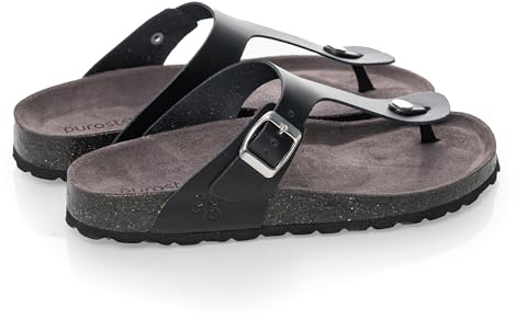 purosteps footwear Sandalen *Aus Naturkork & Rindsleder in spanischer Manufaktur hergestellt* Premium Korksandalen