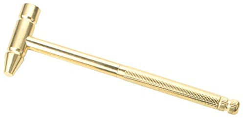 EXCEART Martello Di Rame Piccolo Cacciaviti Miniatura Utensile Combinato Martello-cacciavite Per Riparazioni Domestiche e Da Te