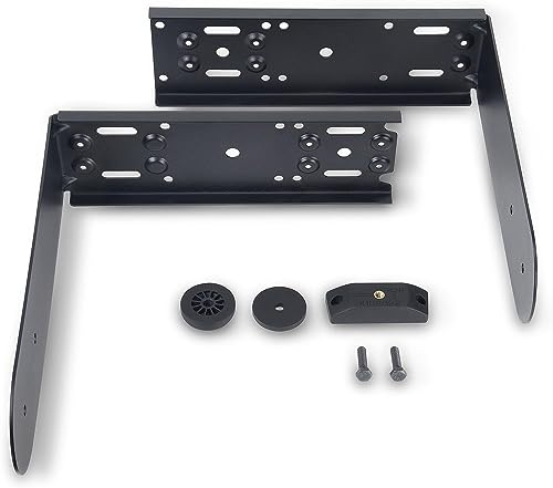 QSC K10.2 Jochbefestigungs-Set, Schwarz