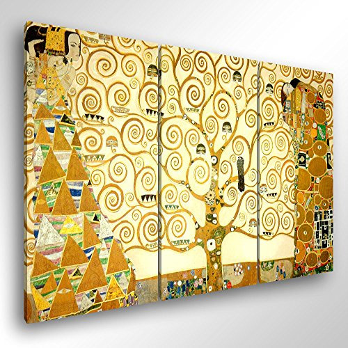 Cadre moderne Klimt L'Arbre de vie - 150 x 100 cm - impression sur toile, meubles, art, ameublement, Gustav Klimt XXL