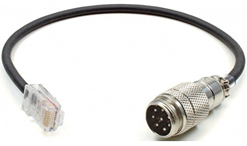 Icom OPC-589 Câble adaptateur pour microphones 8 broches avec prise RJ-45