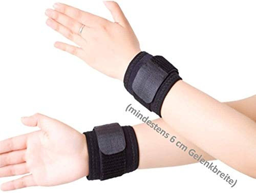 TEG88 - 2x Handgelenk Bandagen HANDGELENKBANDAGE Handgelenkstütze - rechts oder links anwendbar - Neoprene