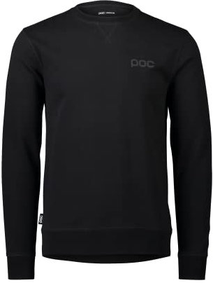POC Herren Poc crew T Shirt, Uranium Black, M EU