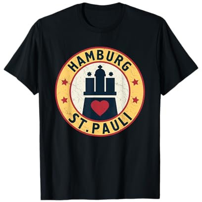 St Paulianer Hamburgo Norte de Alemania Norte Patria Camiseta